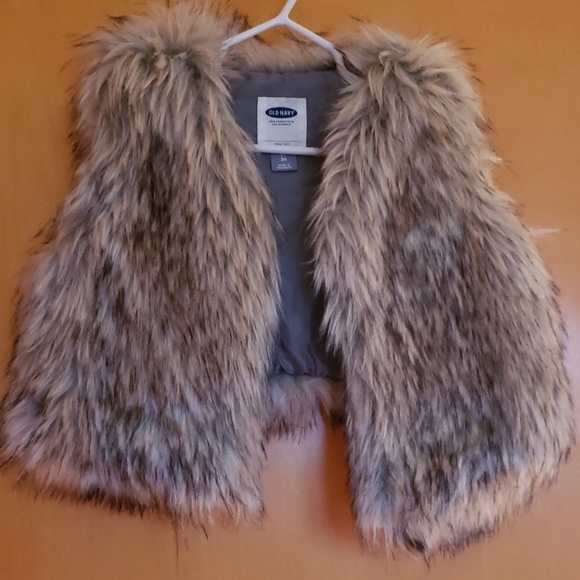Old Navy Other - Never worn-Toddler Faux Fur Vest